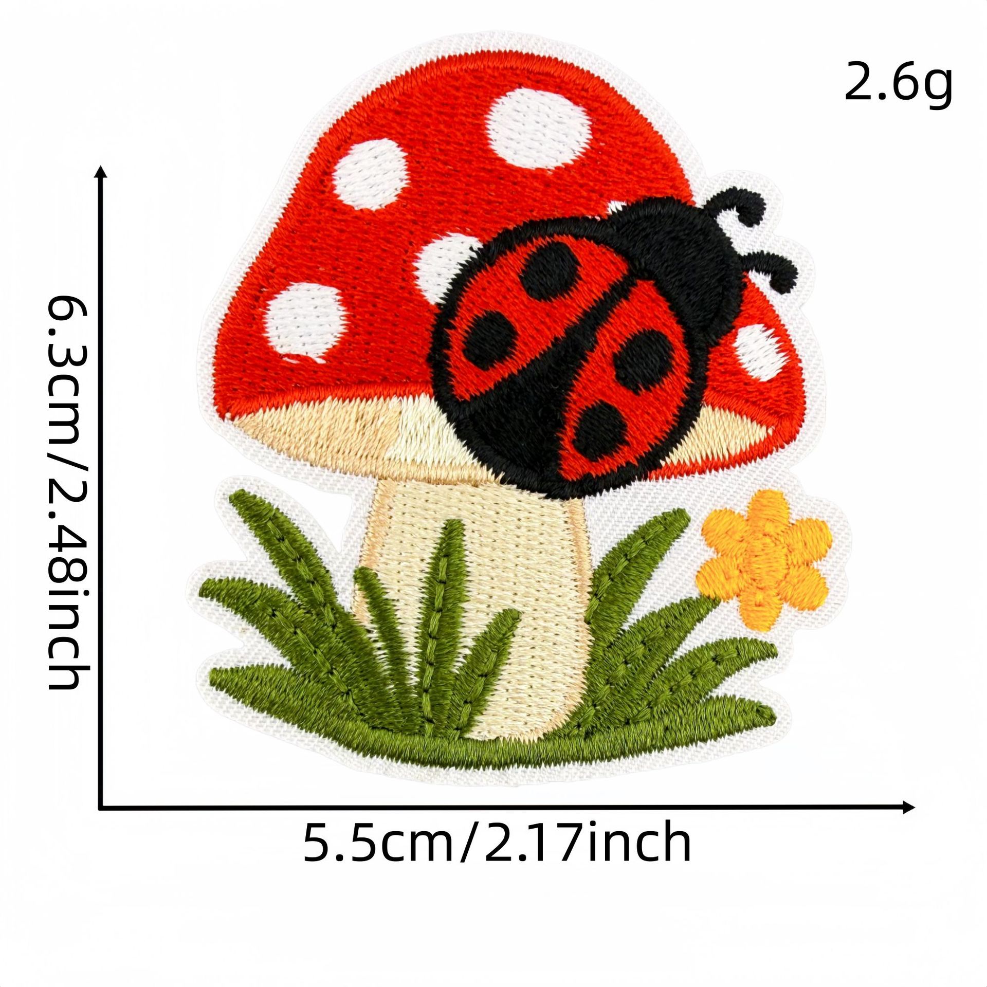 10 sztuk naszywek z motywem kr – Embroidery Lady Bug recenzja i cena